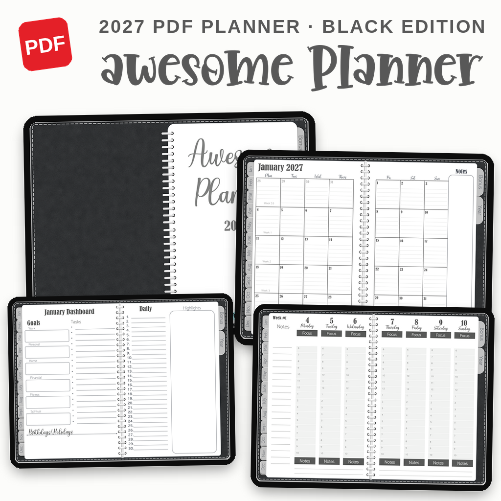 Start 2027 Before January: A Planner That Lets You Begin Now